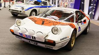 Ferrari 308 GTB v úpravě pro rallye se na rozdíl od GTO na závody dostalo. Tento vůz byl vystaven na Rétromobile 2017. Ferrari 308 GTB v úpravě pro rallye se na rozdíl od GTO na závody dostalo. Tento vůz byl vystaven na Rétromobile 2017.