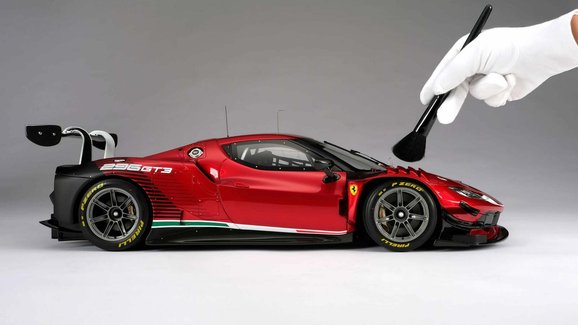 Ferrari 296 GT3 pod půl milion korun? Výstavní model stojí více než nová Fabia