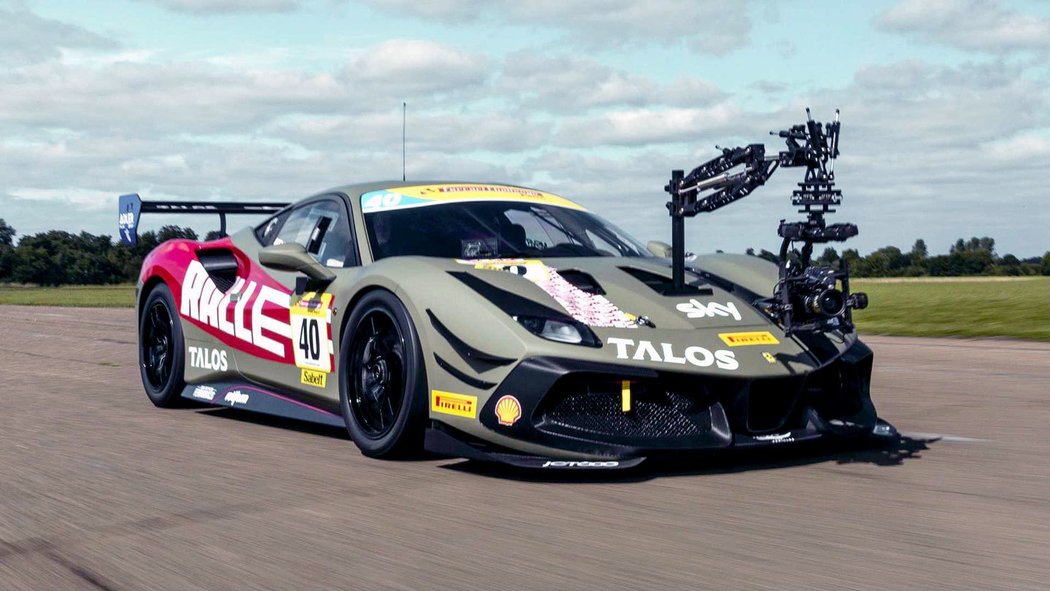 Ferrari 488 Challenge Camera Car