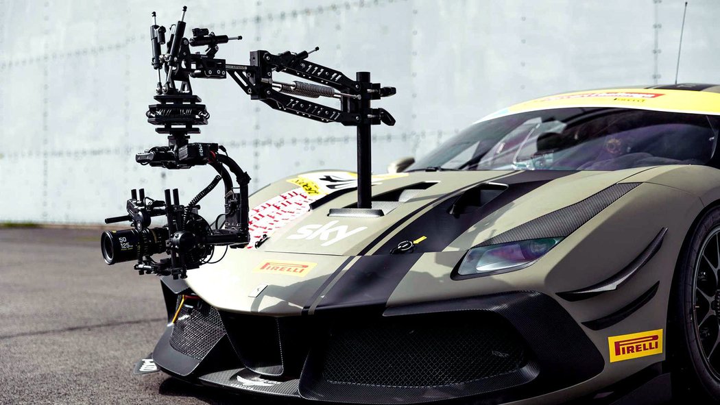 Ferrari 488 Challenge Camera Car