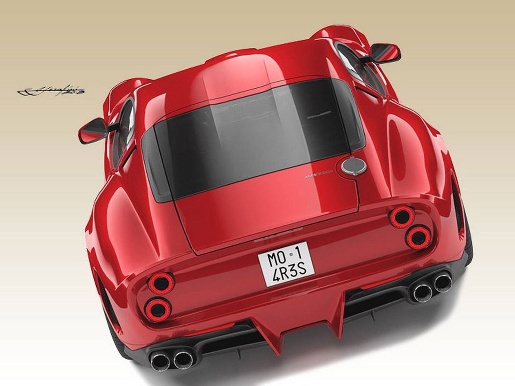 Ferrari 812 Superfast Ares Design