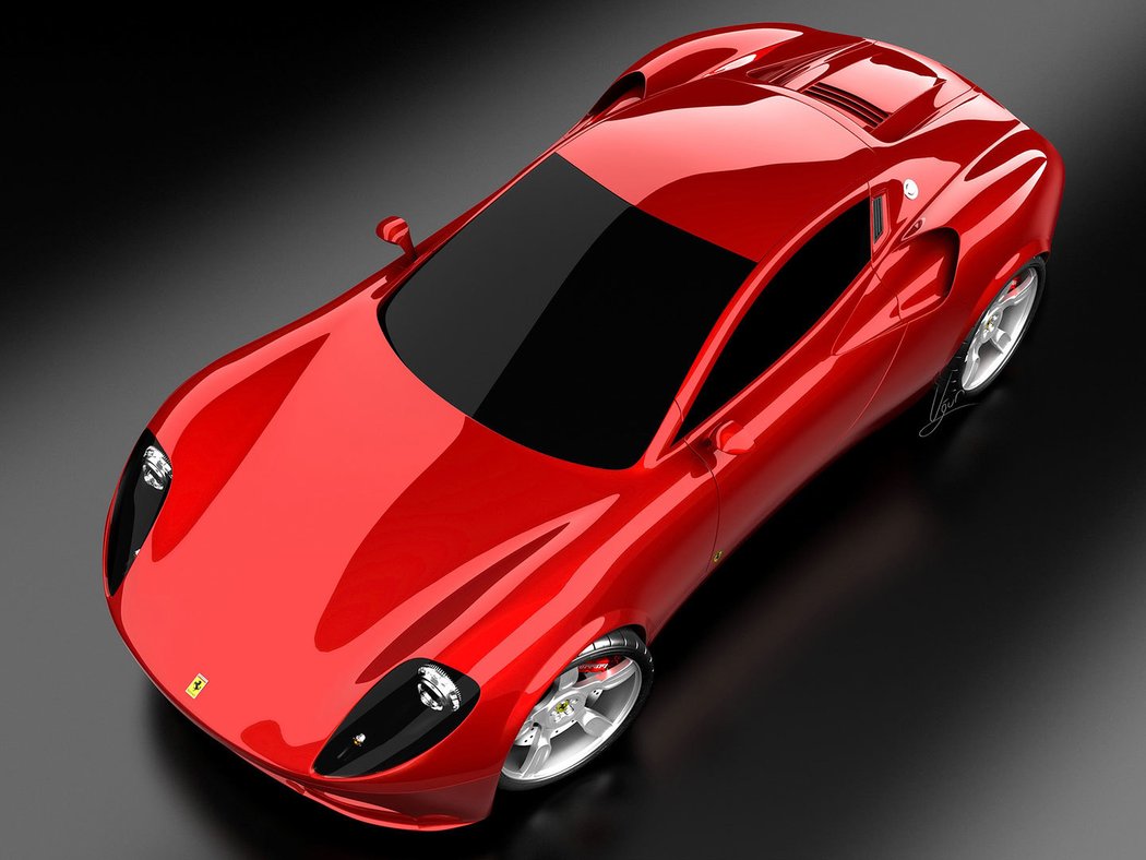 Ferrari Dino Concept Design by Ugur Sahin (2007)