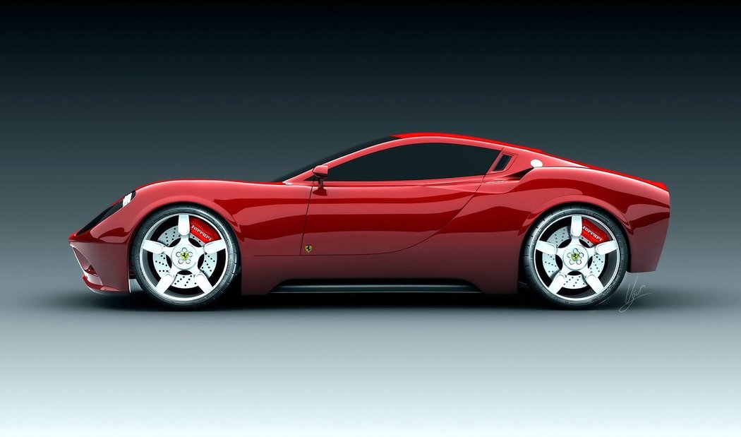 Ferrari Dino Concept Design by Ugur Sahin (2007)