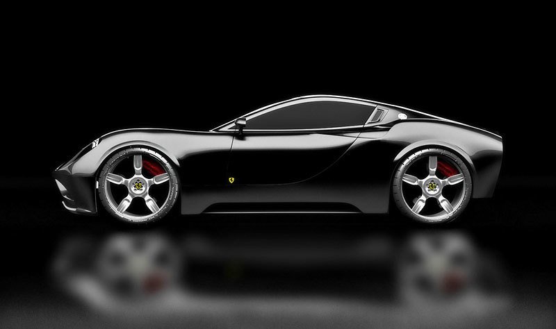 Ferrari Dino Concept Design by Ugur Sahin (2007)