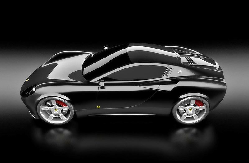 Ferrari Dino Concept Design by Ugur Sahin (2007)