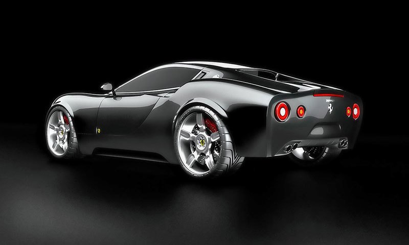 Ferrari Dino Concept Design by Ugur Sahin (2007)