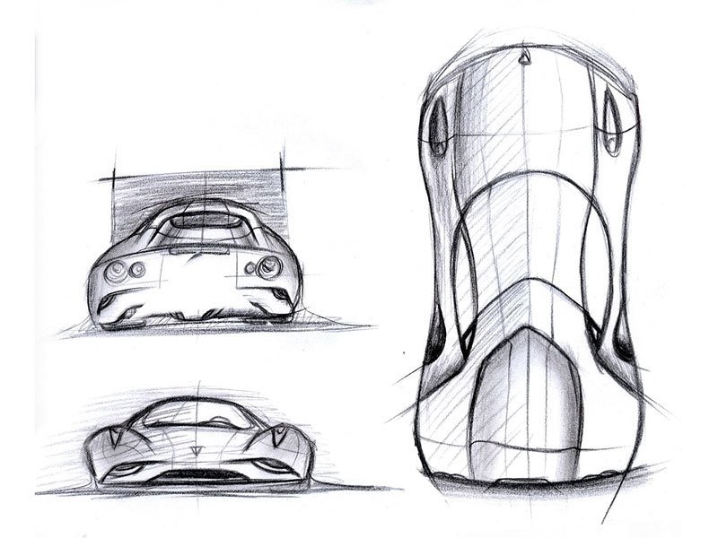 Ferrari Dino Concept Design by Ugur Sahin (2007)