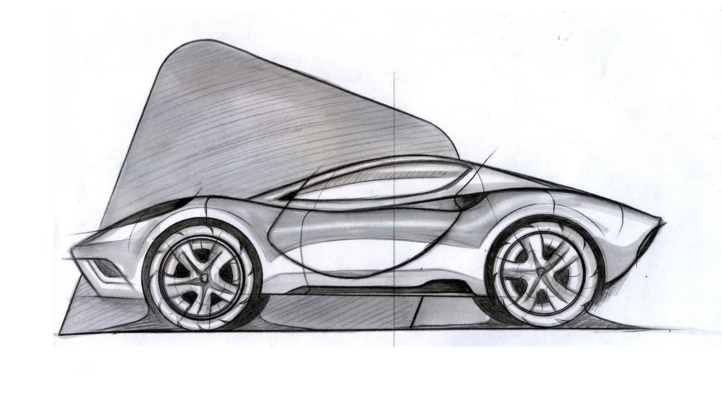 Ferrari Dino Concept Design by Ugur Sahin (2007)