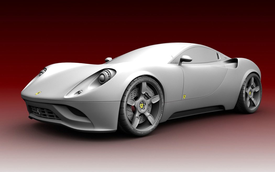 Ferrari Dino Concept Design by Ugur Sahin (2007)