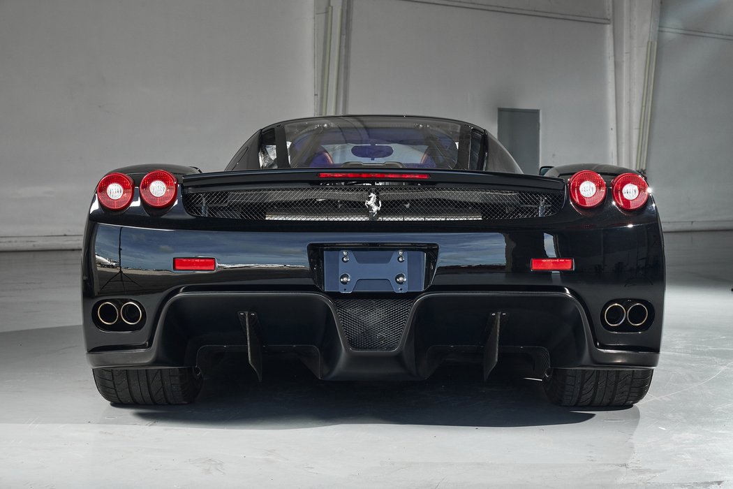 Ferrari Enzo z roku 2002 se vydražilo za 3.360.000 dolarů, tedy v přepočtu za zhruba 73 mil. Kč.
