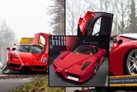 Mechanik zrušil luxusní Ferrari o pařez: Sporťák za 73 mega je na odpis!