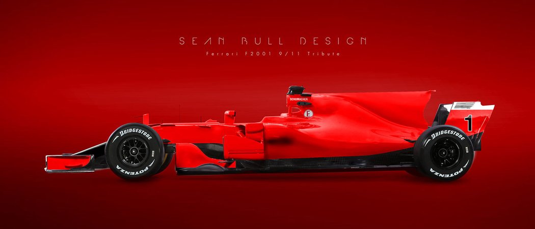 Ferrari F2001 9/11 Tribute