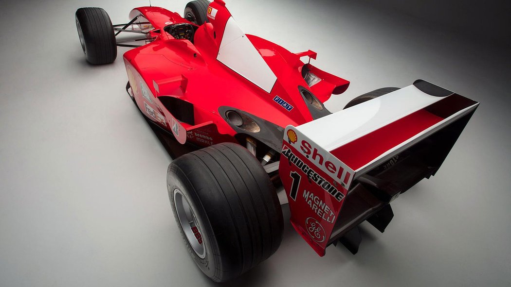 Ferrari F2001 Michaela Schumachera jde do aukce