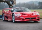 Vzácné Ferrari F50: Exemplář číslo 266 je na prodej v Paříži