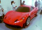 Ferrari Dino: studie vytvořená portugalským designérem