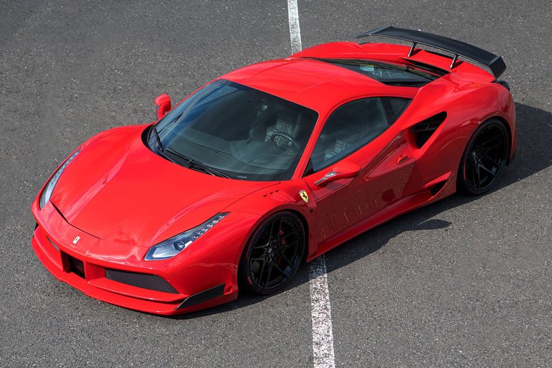 Ferrari 488 GTB N-Largo od Novitec Rosso