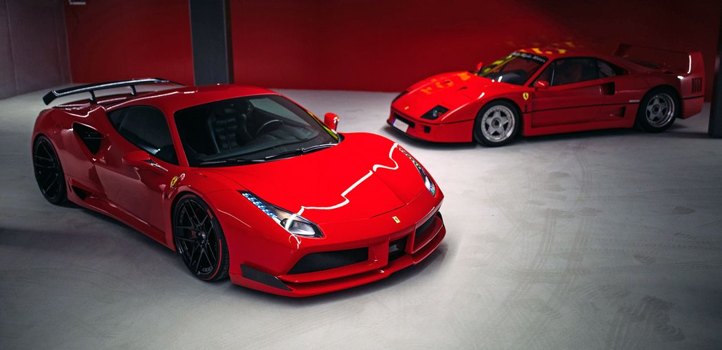 fe48824Ferrari 488 GTB N-Largo od Novitec Rosso