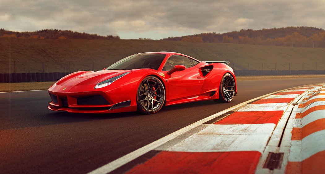 Ferrari 488 GTB N-Largo od Novitec Rosso