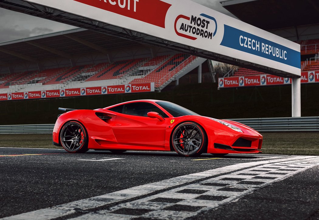 Ferrari 488 GTB N-Largo od Novitec Rosso