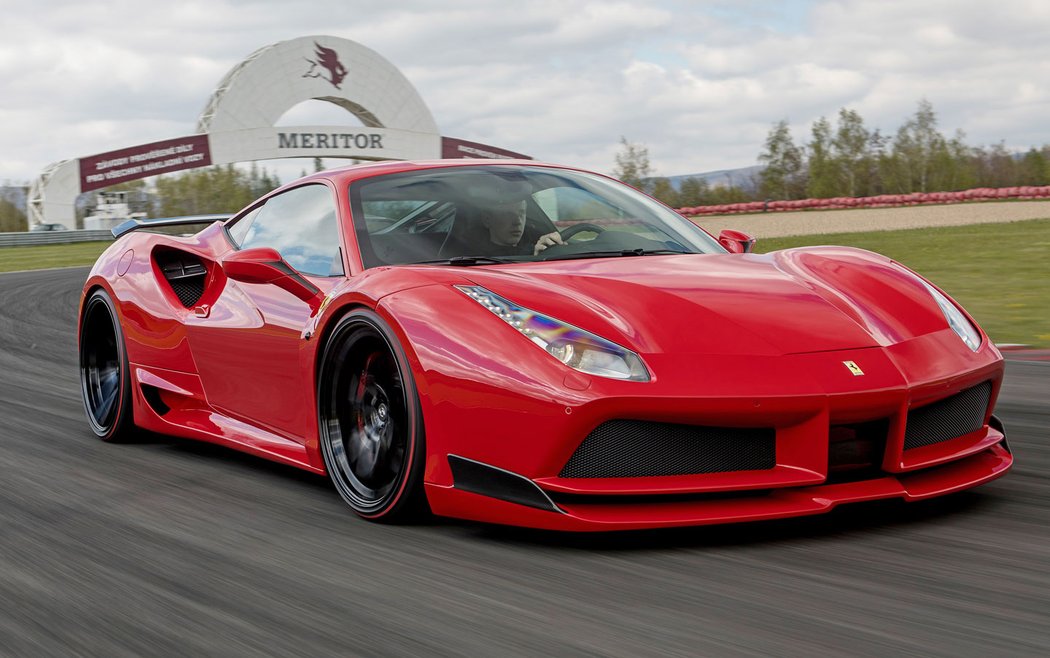 Ferrari 488 GTB N-Largo od Novitec Rosso