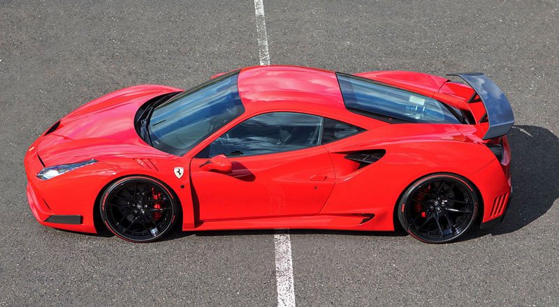 Ferrari 488 GTB N-Largo od Novitec Rosso