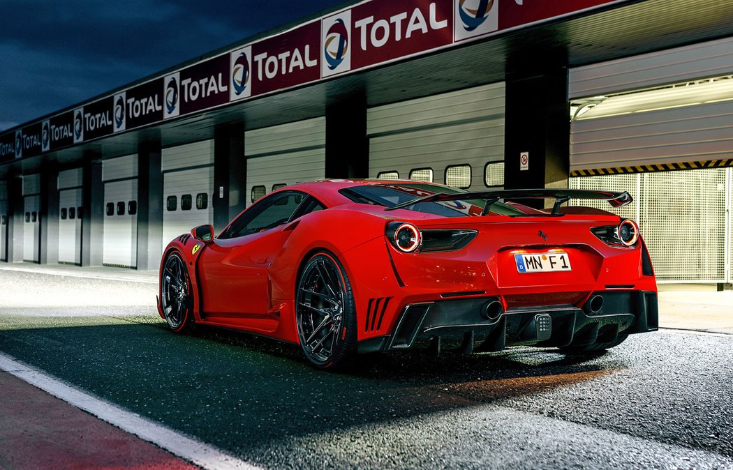 Ferrari 488 GTB N-Largo od Novitec Rosso