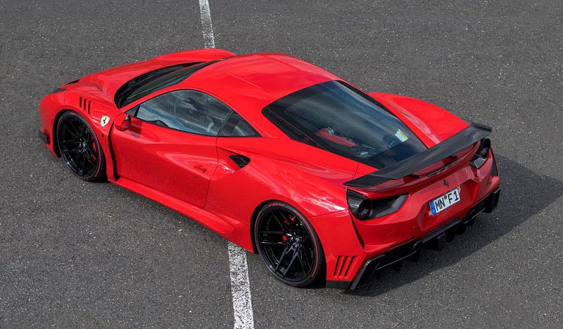 Ferrari 488 GTB N-Largo od Novitec Rosso