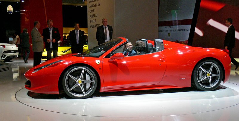 Ferrari ve Frankfurtu