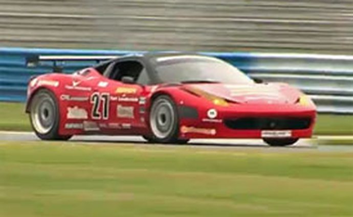 Video: Ferrari 458 Italia Grand Am - Testy na okruhu Daytona