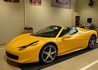 Ferrari v ČR: 42 prodaných aut v roce 2011, první 458 Spider v pražské prodejně