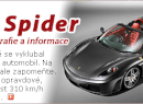 Ferrari F430 Spider: první foto a info