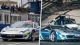 Policisté předvedli kontroverzní služební ferrari: Sklidili vlnu kritiky! 