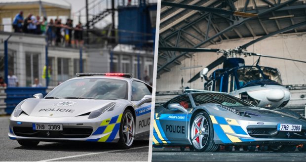 Policisté předvedli kontroverzní služební ferrari: Sklidili vlnu kritiky! 