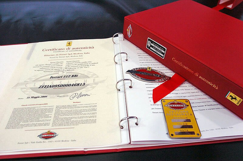 Ferrari Red Book