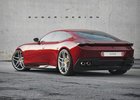 Ferrari Roma jako čtyřdveřové kupé? Automobilka v minulosti takový koncept vytvořila