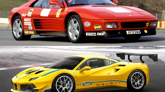 Ferrari pro značkový pohár od jeho zrodu až po současnost ve velké galerii