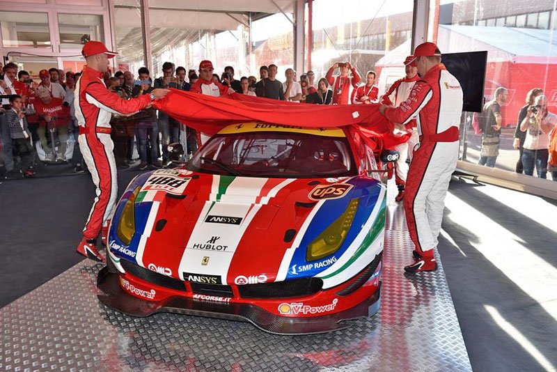 Ferrari 488 GTE a GT3