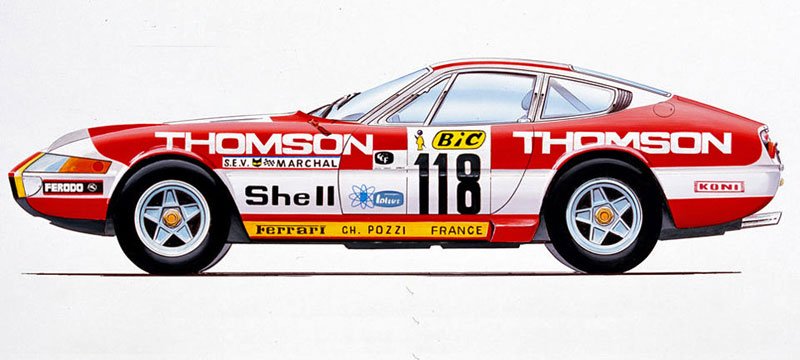 Ferrari 365 GTB4 Daytona Competizione