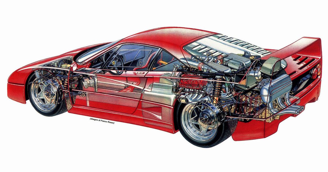 Ferrari F40 Prototyp 1987