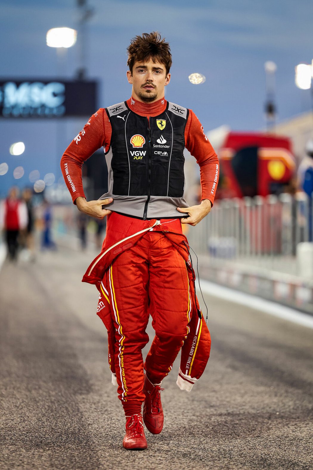 Velká cena bahrajnu 2024 z pohledu Ferrari