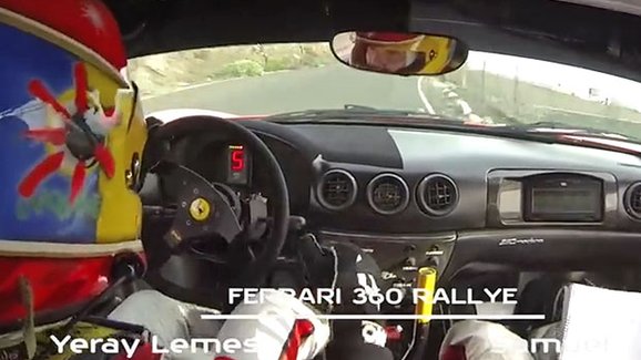 Video: Ferrari 360 Rally v plném nasazení na RZ je úchvatná podívaná