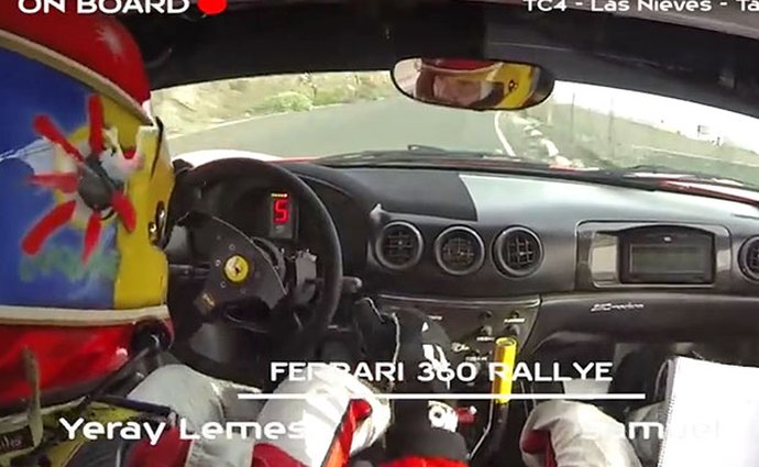 Video: Ferrari 360 Rally v plném nasazení na RZ je úchvatná podívaná