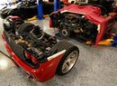Výměna spojky u Ferrari F50
