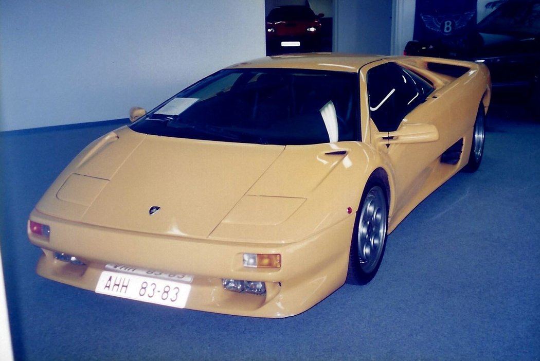 Lamborghini na Pankráci