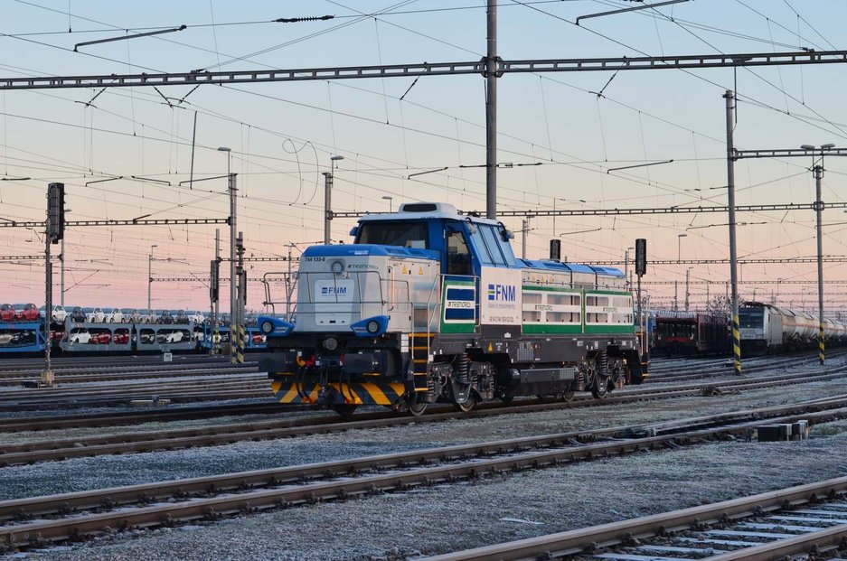Lokomotiva CZ Loko EffiShunter 1600 pro italského dopravce Ferrovie Nord Milano