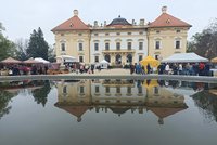 To nejlepší z Moravy: Festival jídla a řemesel na slavkovském zámku nezhatil ani déšť