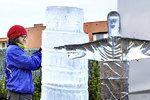 Ledové sochy tály umělcům pod rukama