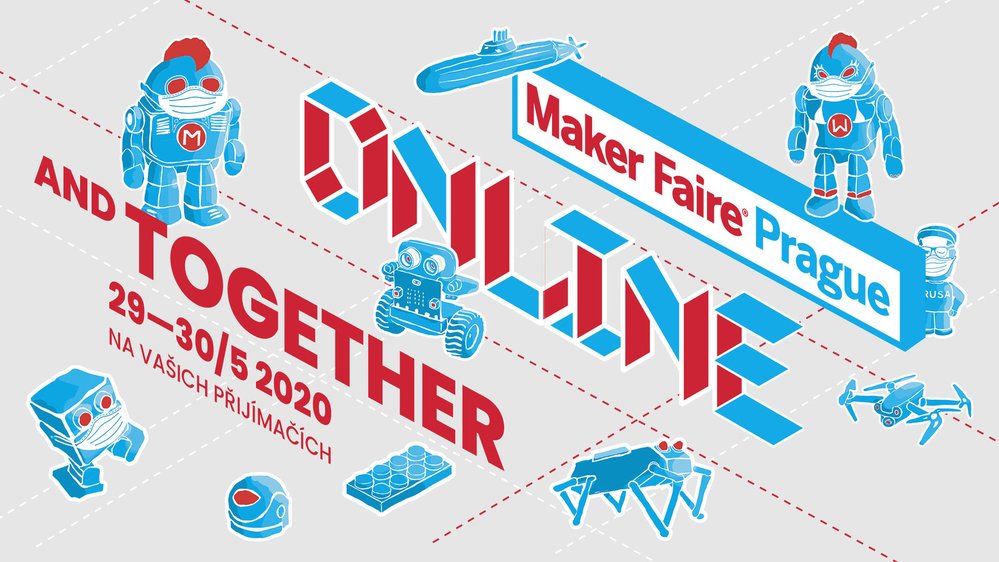 Festival Maker Faire Prague bude online