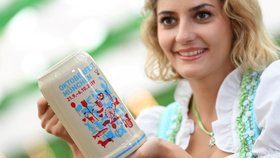 Oktoberfest a jeho oficiální tuplák. Největší pivní festival na světě je letos od 29. září do 6. října.