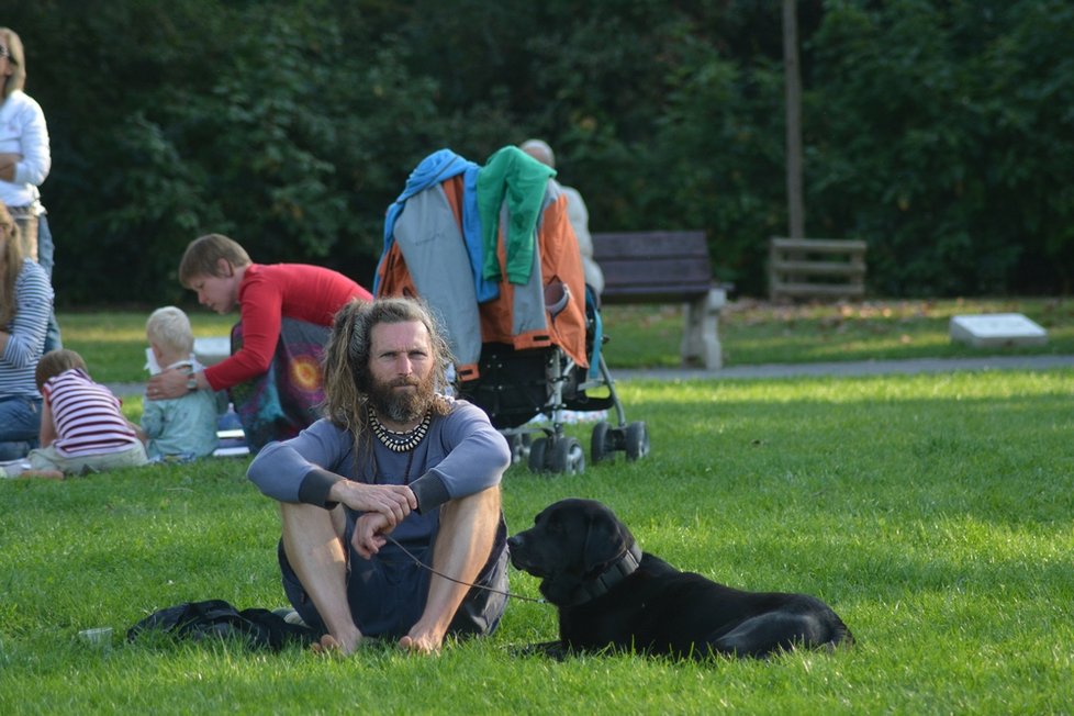 Na festivalu byla příjemná atmosféra.